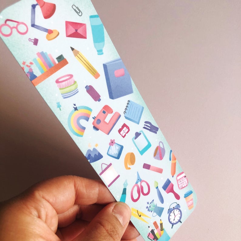 Craft Supplies Bookmark