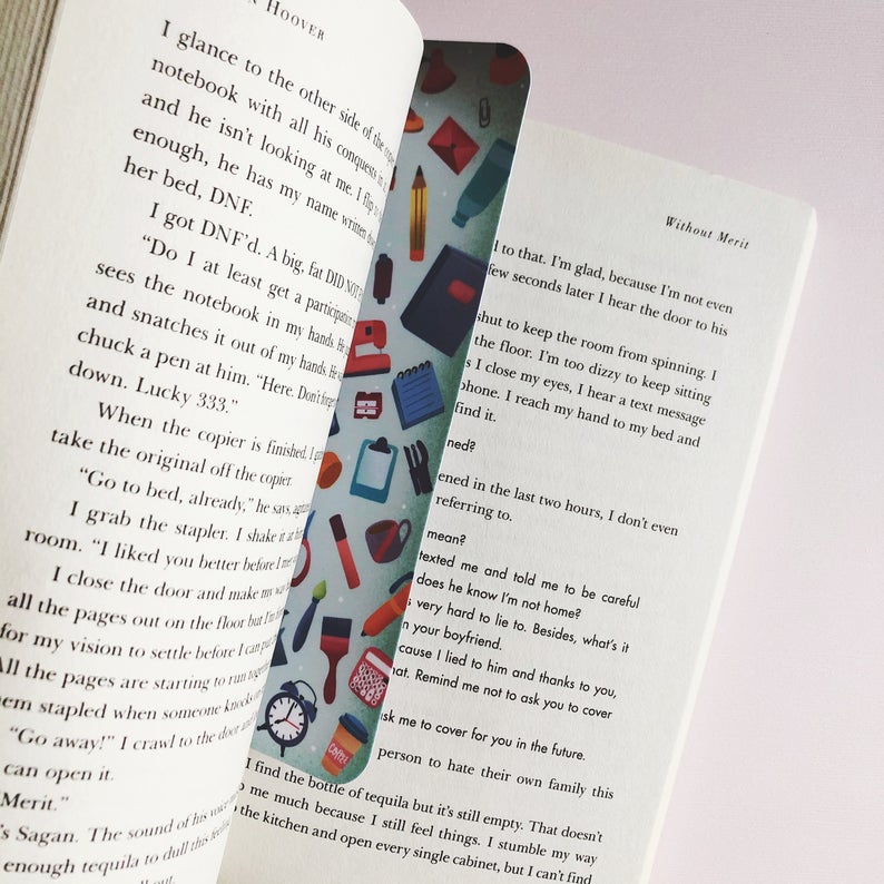 Craft Supplies Bookmark