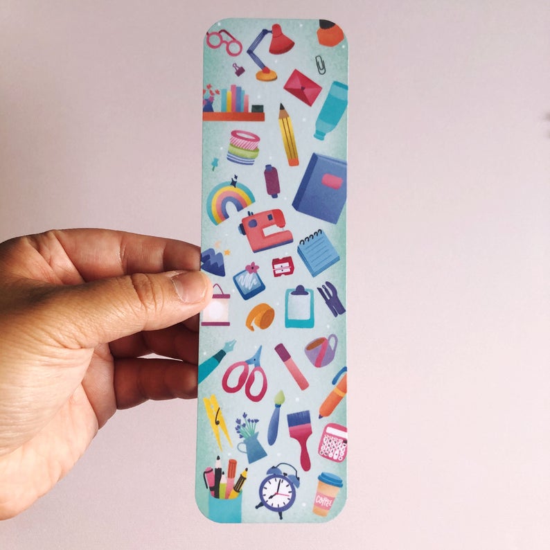 Craft Supplies Bookmark