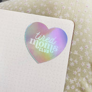 Tired Moms Clubs Vinyl Sticker