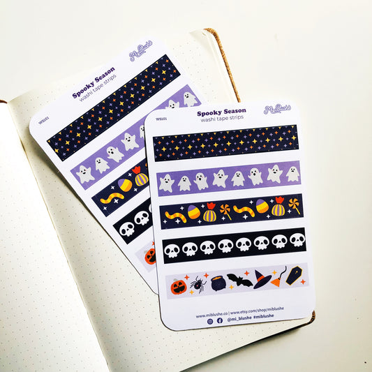 Spooky Season Washi Strips