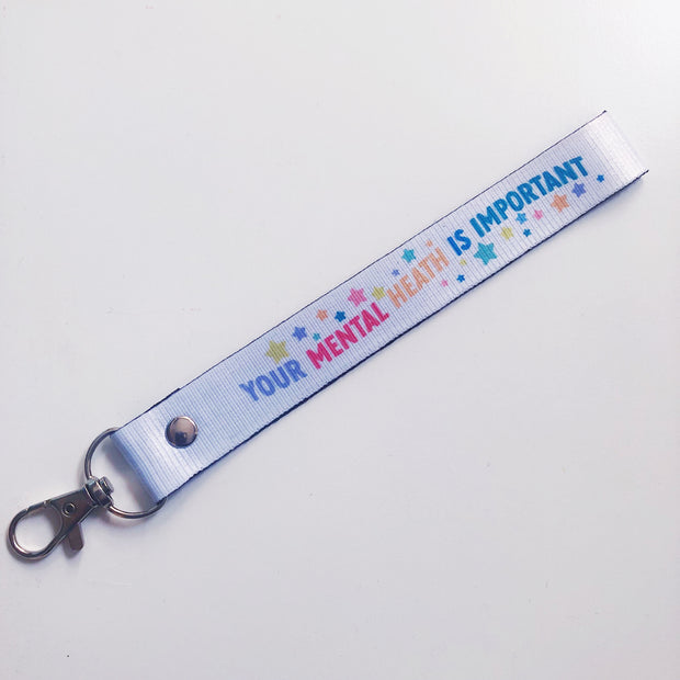 Your Mental Health is Important Lanyard