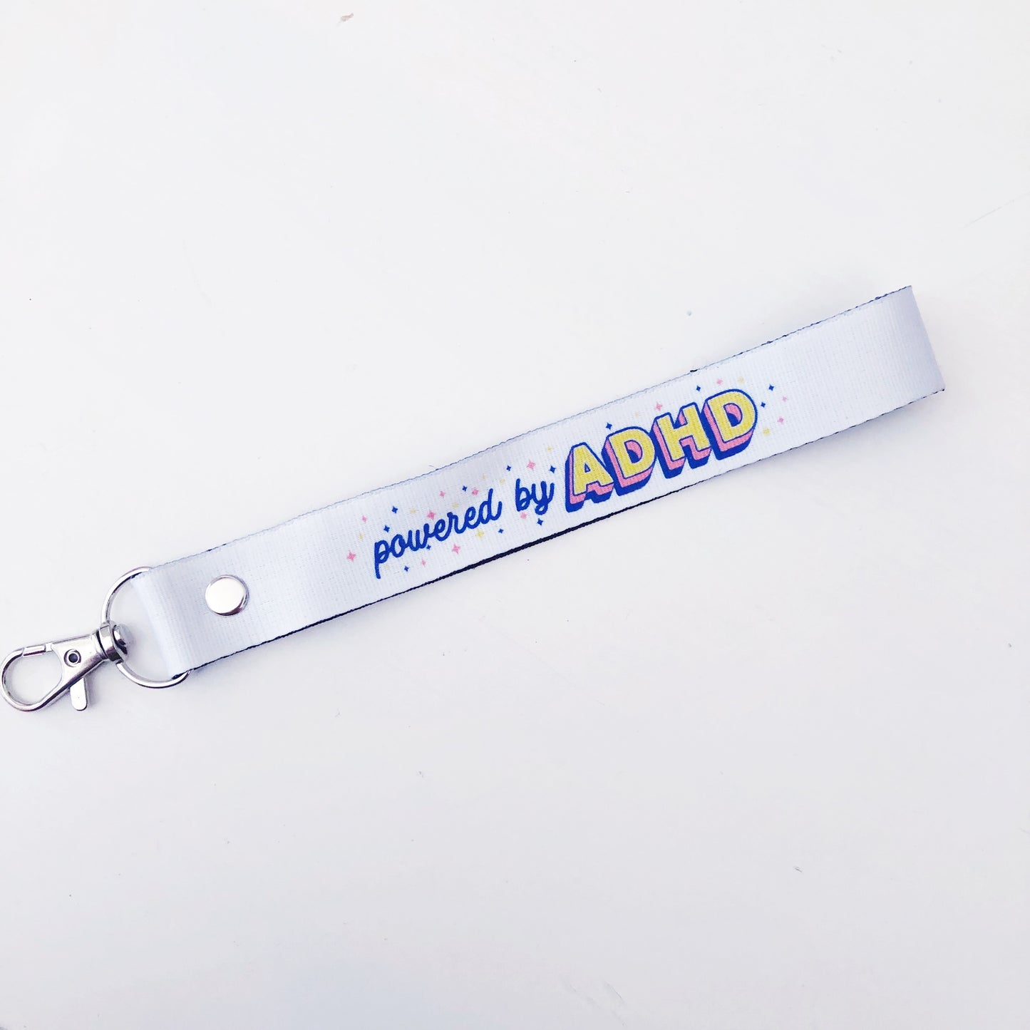 Powered by ADHD lanyard