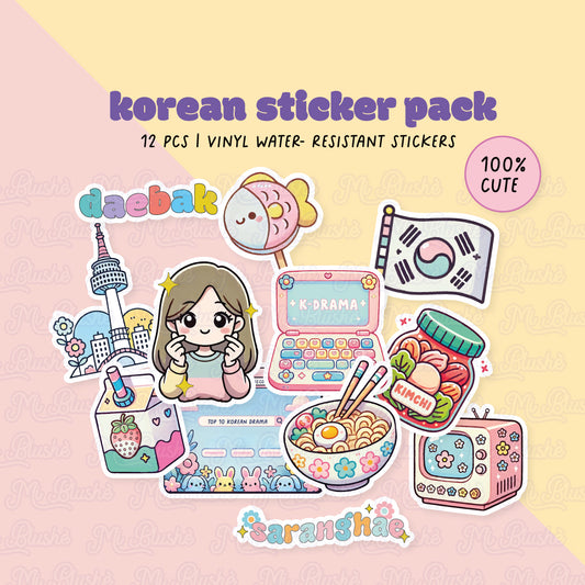 Korean Sticker Pack