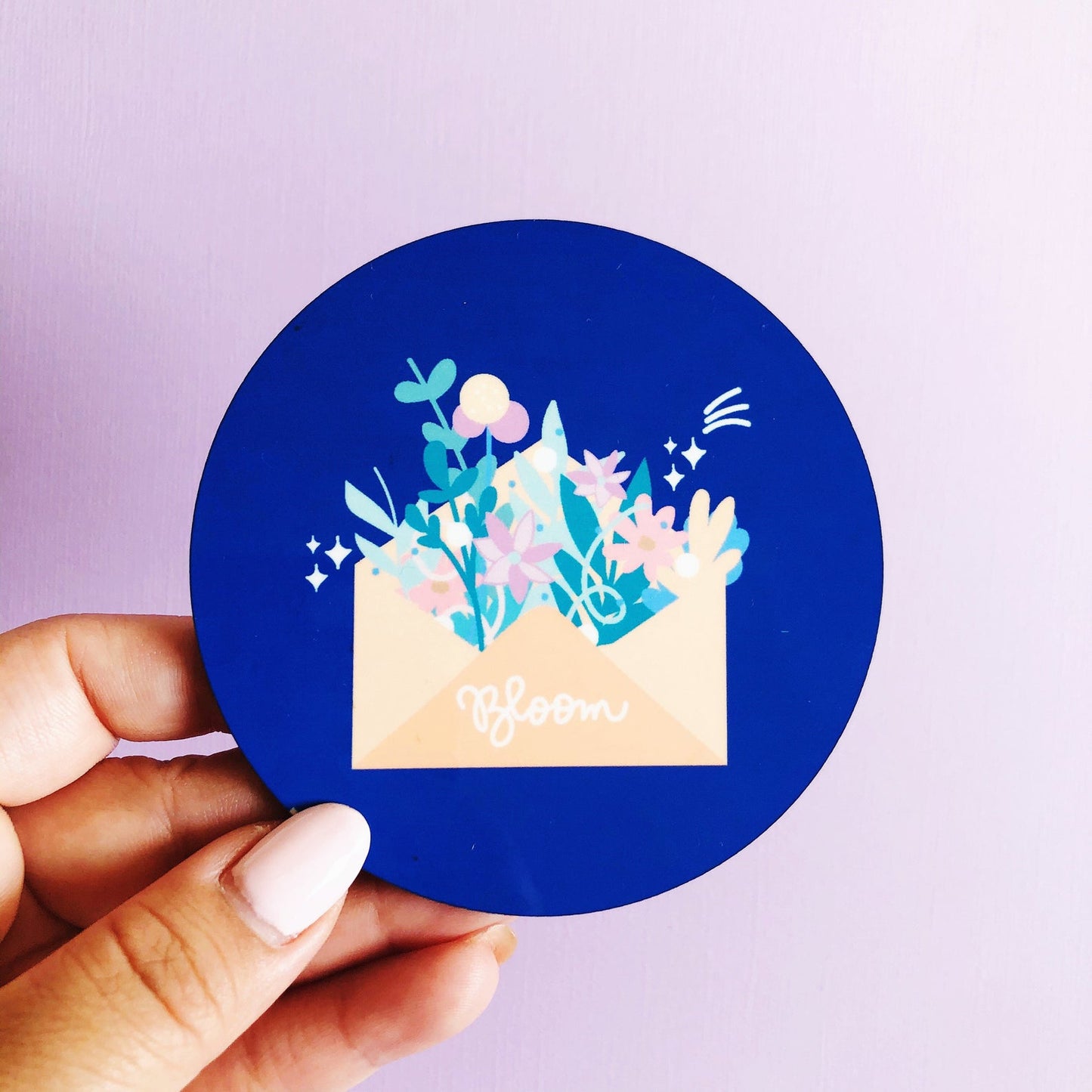 Envelope Flower Bloom Coaster
