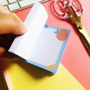 Orange Illustration Memo Pad
