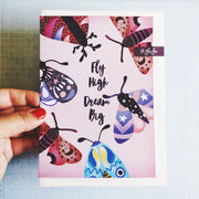 Fly High ,Dream Big Greeting Card