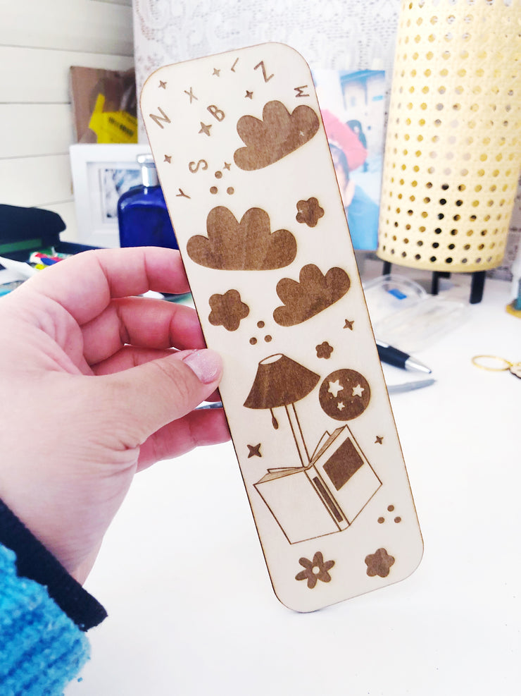 Dreamer Wood Bookmark