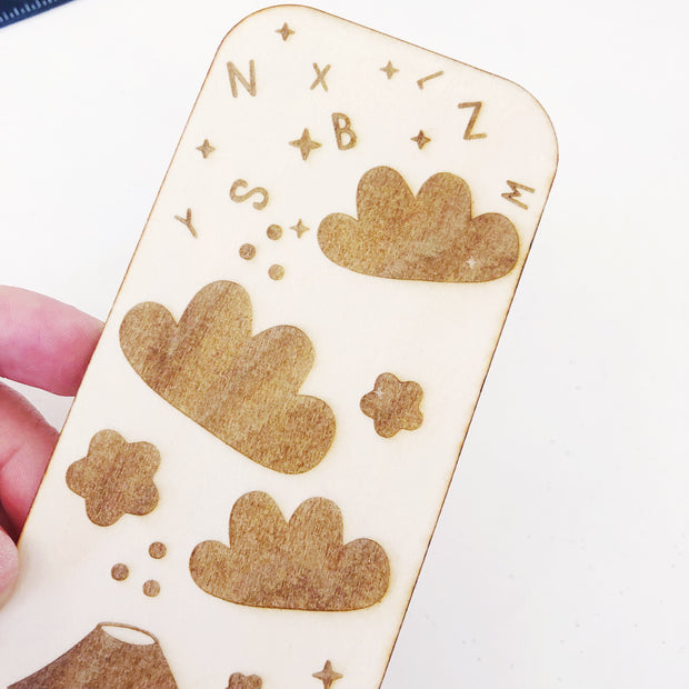 Dreamer Wood Bookmark