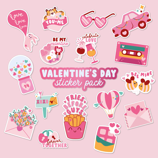 Valentine's Day Sticker Pack