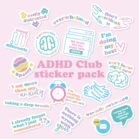 ADHD Sticker Pack