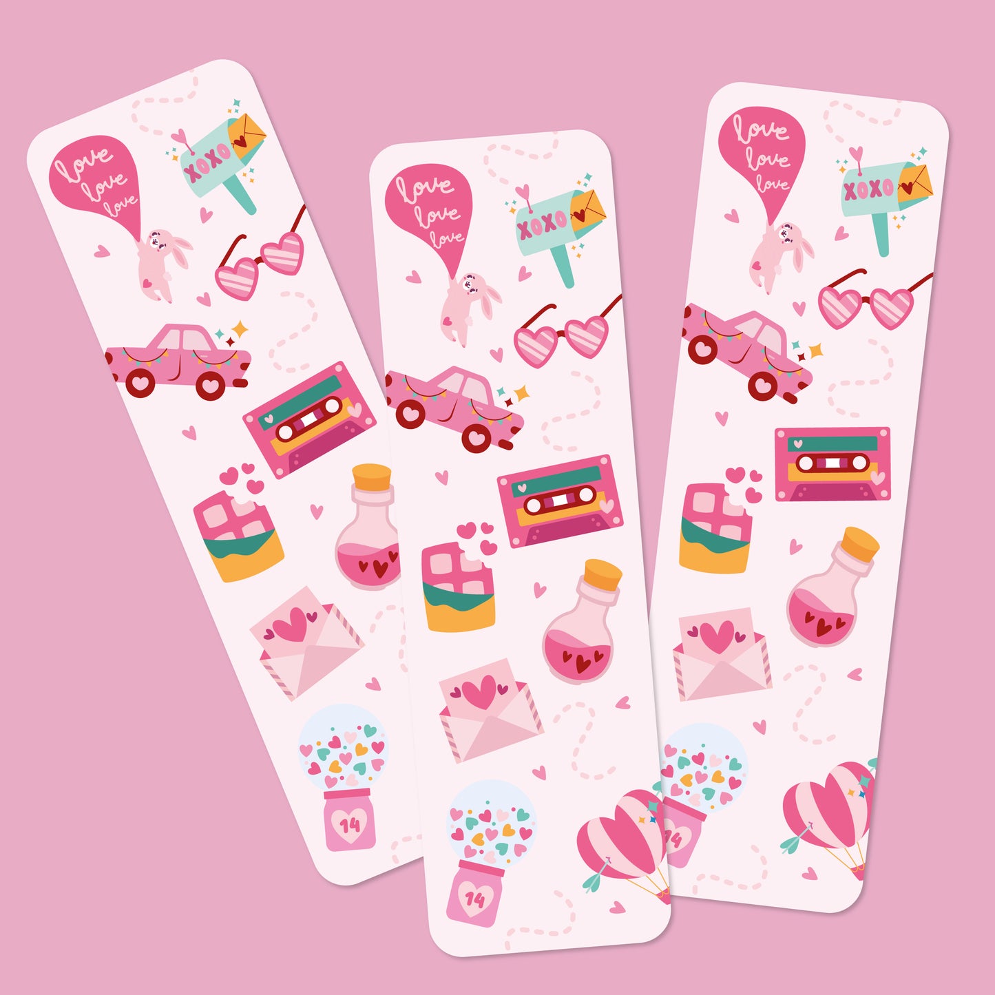 Valentine's Day Bookmark