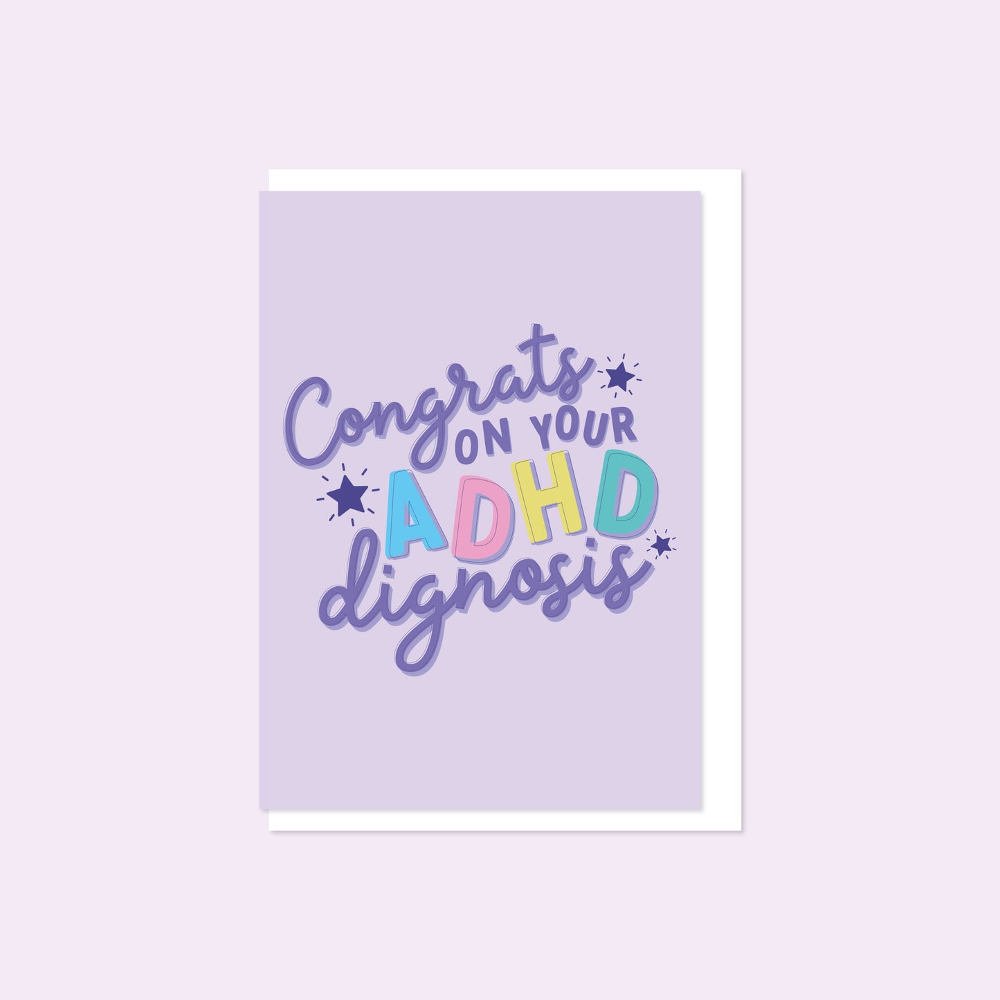 Congrats on Your ADHD Diagnosis Greeting Card