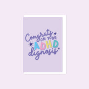 Congrats on Your ADHD Diagnosis Greeting Card
