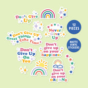 Don't Give Up Sticker Pack