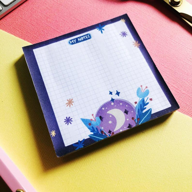 Magic Moon Memo Pad