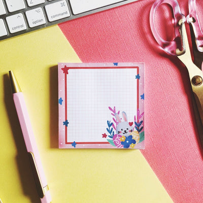 Easter Bunny Memo Pad