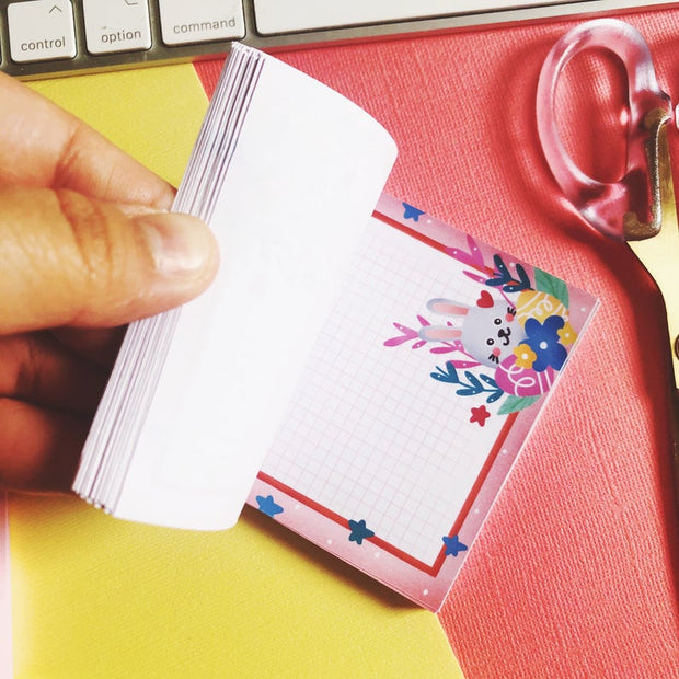 Easter Bunny Memo Pad