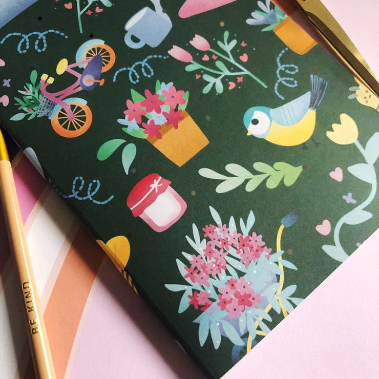 Spring Garden Notebook