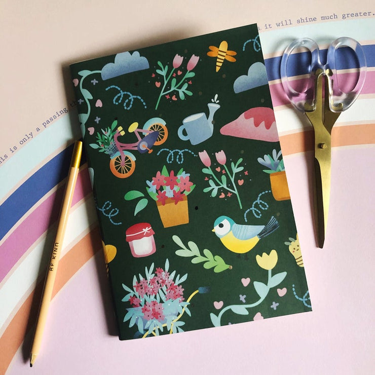 Spring Garden Notebook