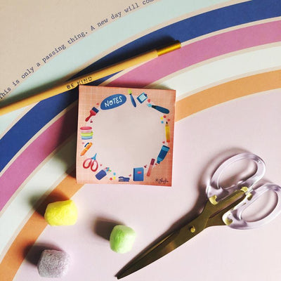 Craft Supplies Memo Pad