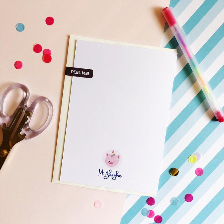 Feliz Cumple Años Greeting Card