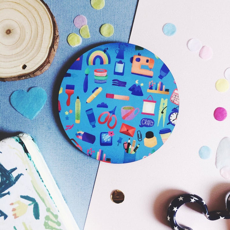 Crafty Scrapbooker Coaster