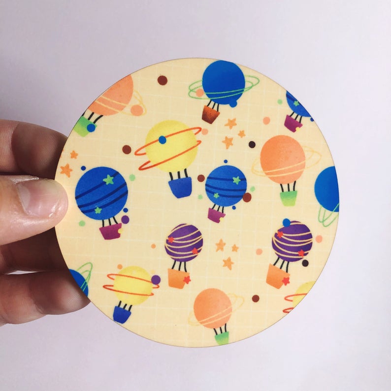 Galaxy Hot Air Balloon Coaster