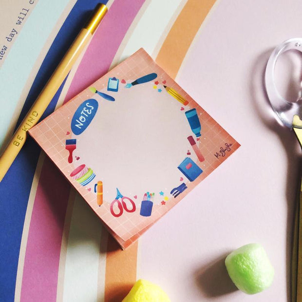 Craft Supplies Memo Pad