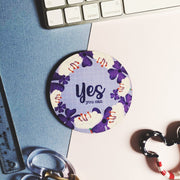 Yes You Can Coaster