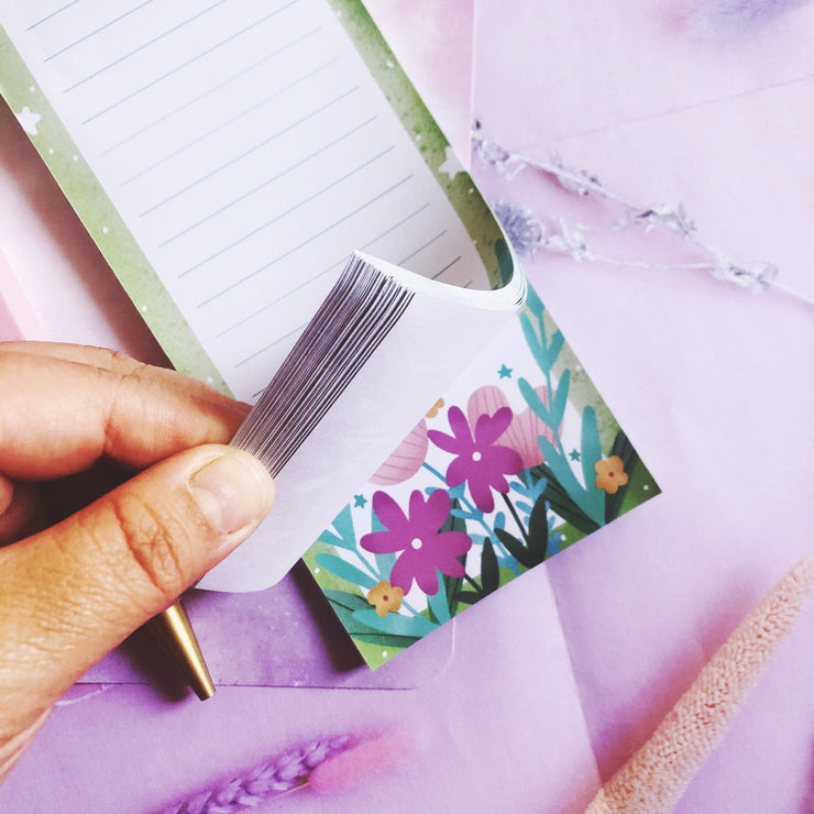 To Do List Green Notepad