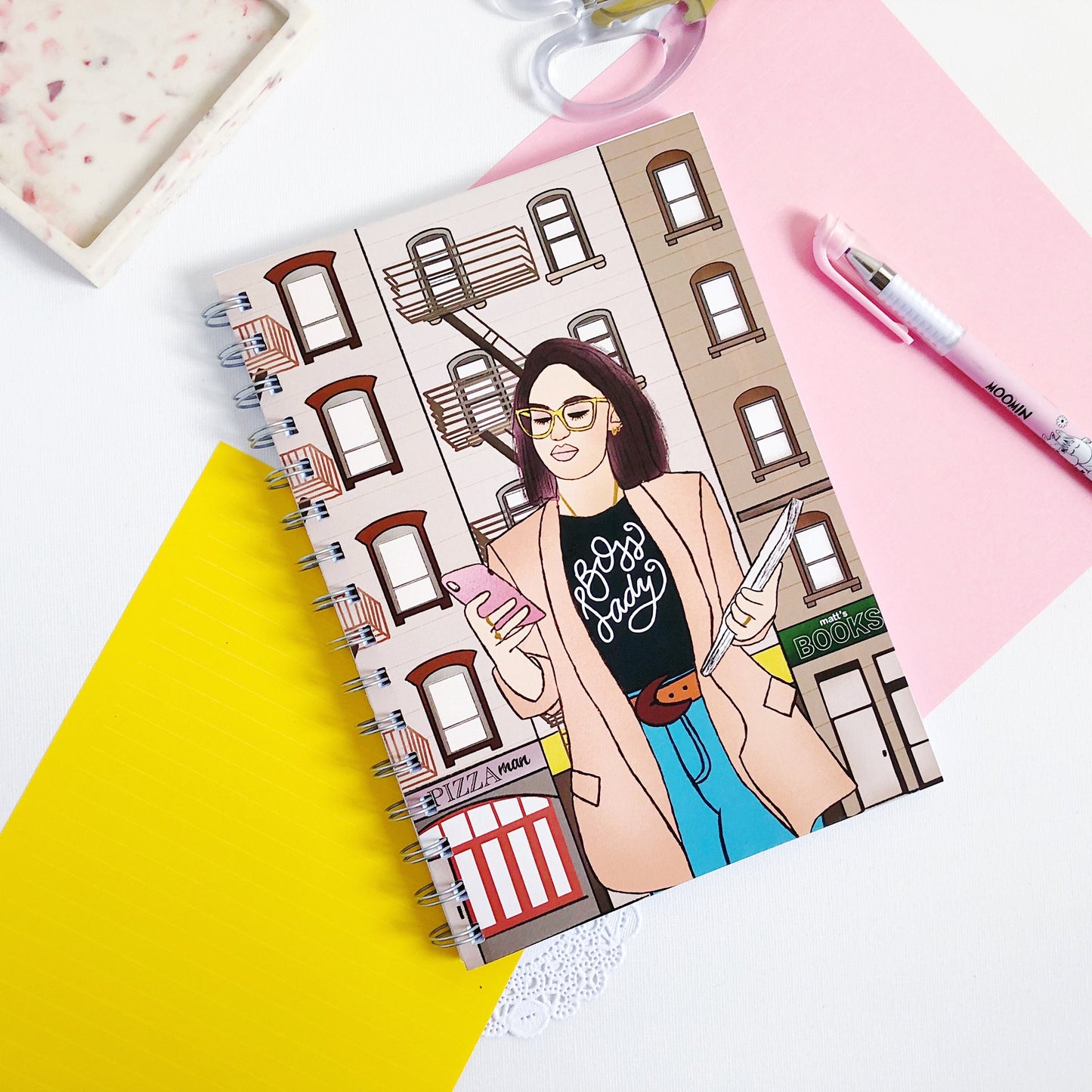Lady Boss Spiral Notebook