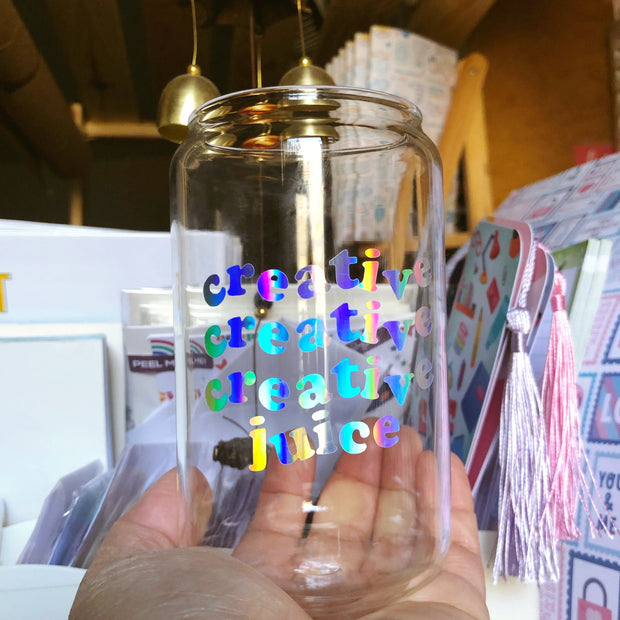 Creative Juice Glass Can