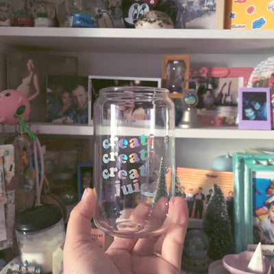 Creative Juice Glass Can
