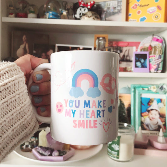 You Make My Heart Smile Mug