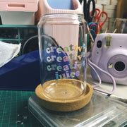 Creative Juice Glass Can