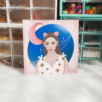 Luna Art Print