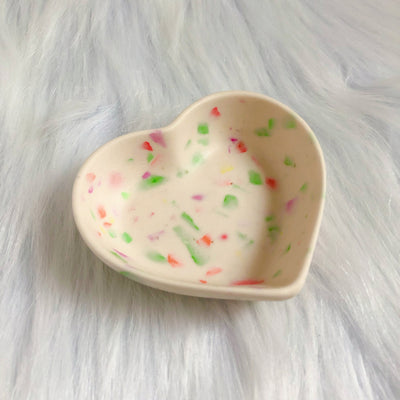 Terrazzo Bright Heart Tray