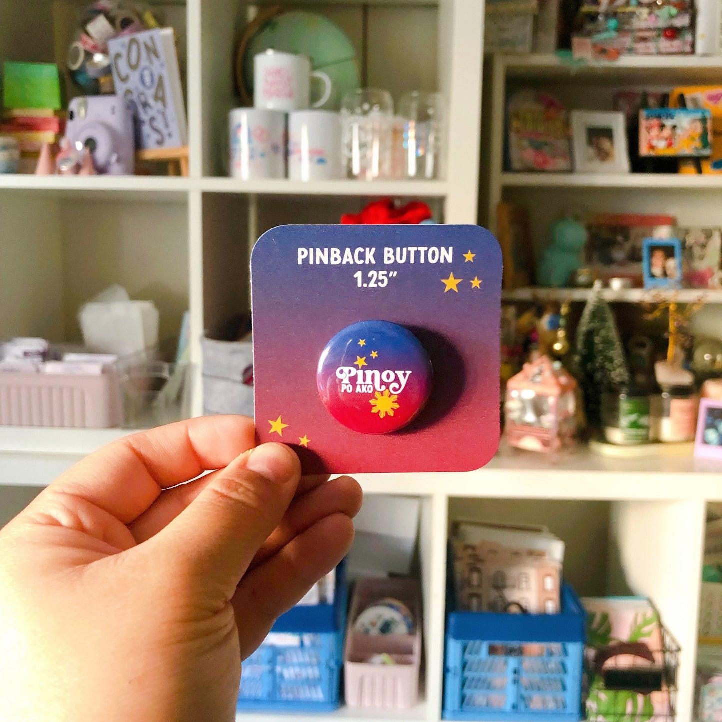 Pinoy Po Ako Pin Button
