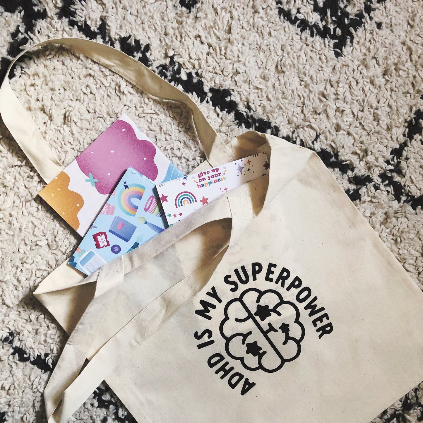ADHD is my Superpower Tote Bag