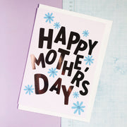 Happy Mother's Day + Rose Gold Foil Greeting Card