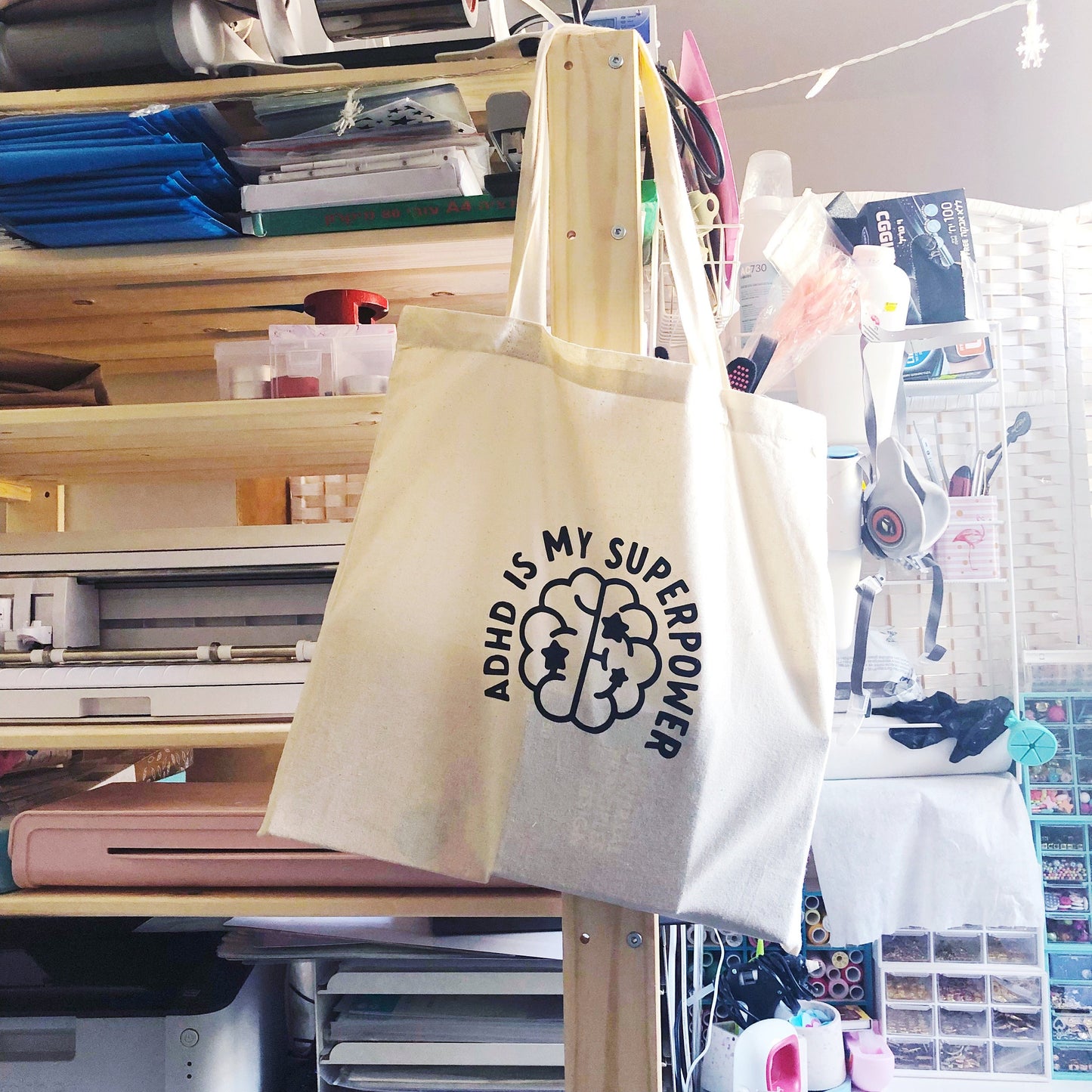 ADHD is my Superpower Tote Bag