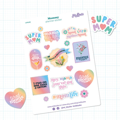 Mommy Planner Sticker