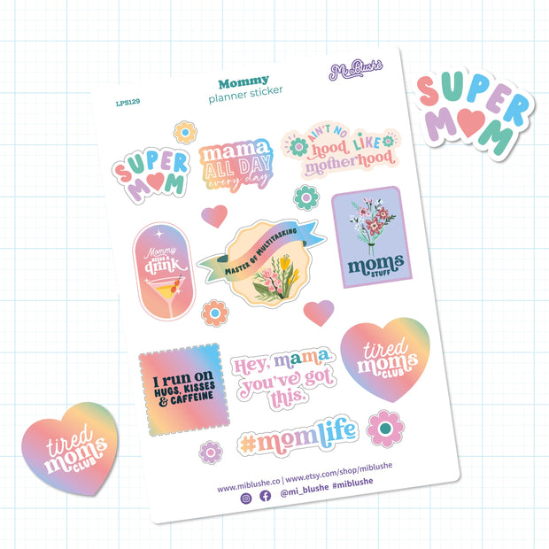 Mommy Planner Sticker