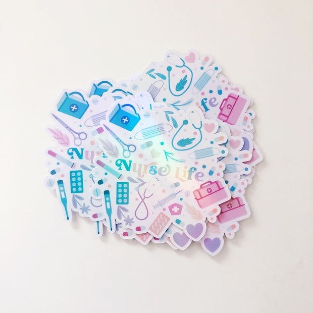 Nurse Life Vinyl Sticker