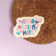Stop Asian Hate Glossy Sticker