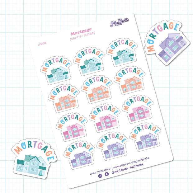 Mortgage Planner Sticker