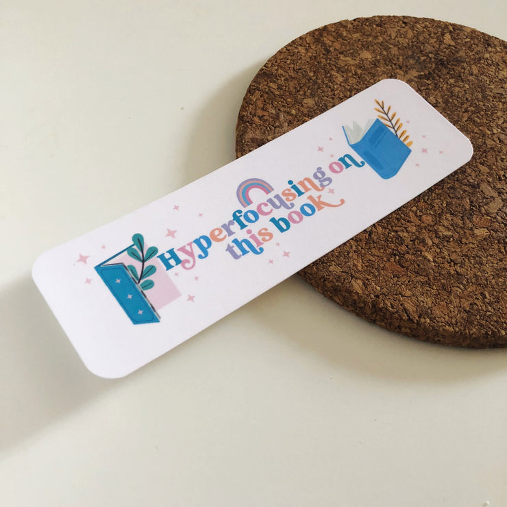 Hyperfocusing on this Book Bookmark
