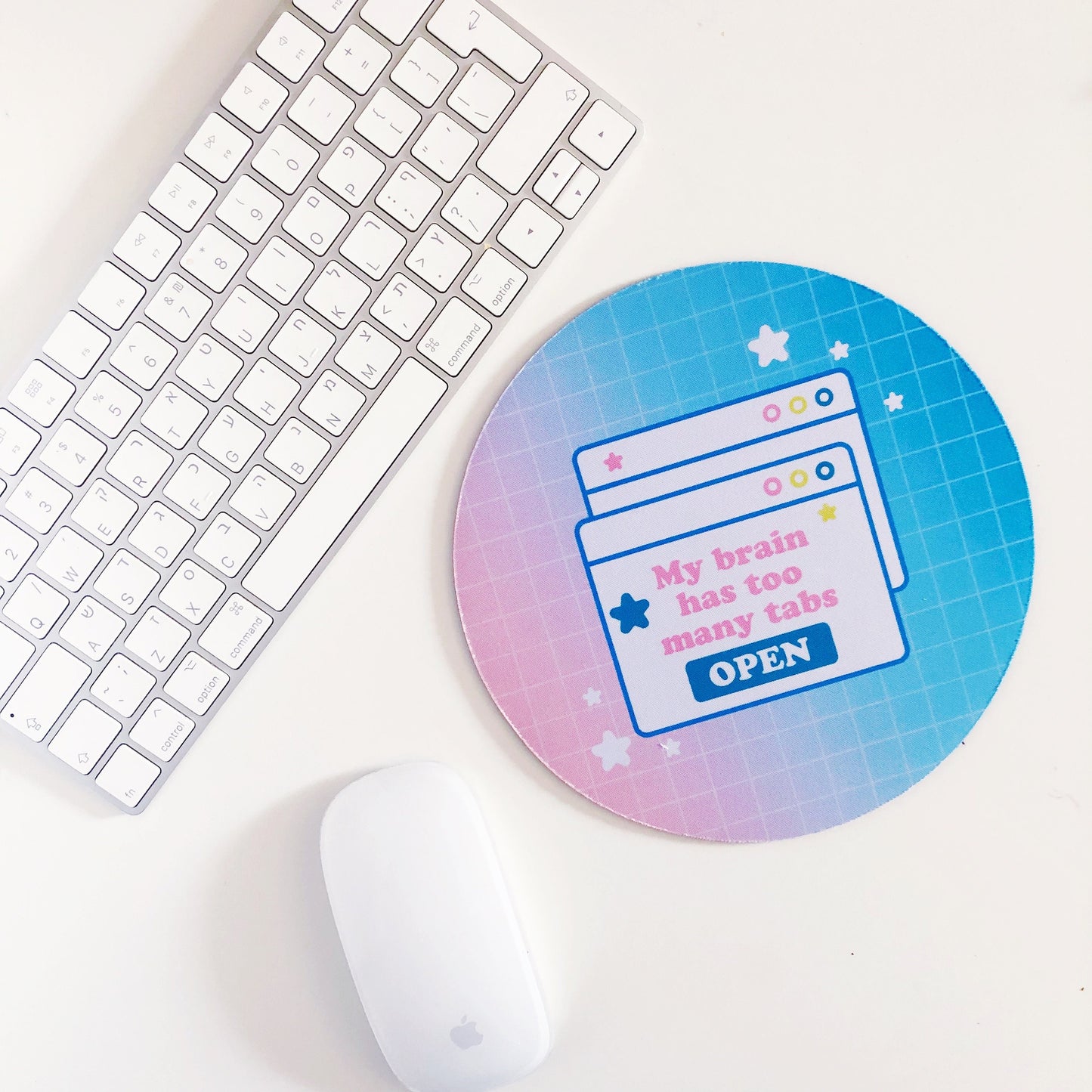 My Brain Has Too Many Tabs Open Mousemat