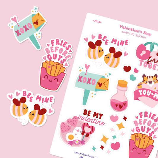 Valentine's Day Planner Sticker